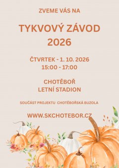 Tykvový závod 2026